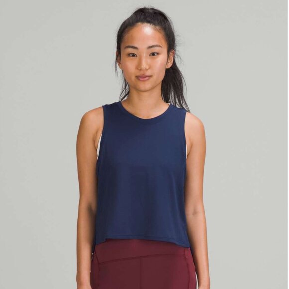 Lululemon Train to Be Tank Top in Night Sea size 2 - Picture 1 of 9